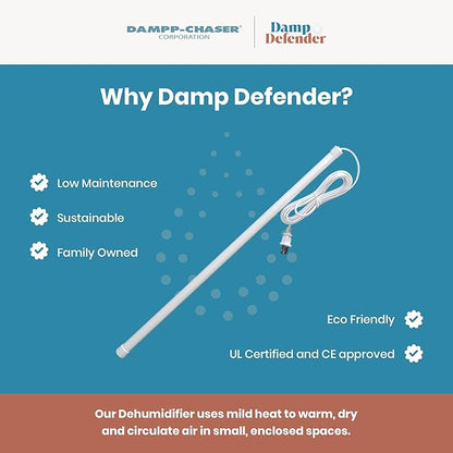 Damp Defender by Dampp-Chaser – Compact Dehumidifier - Image 2