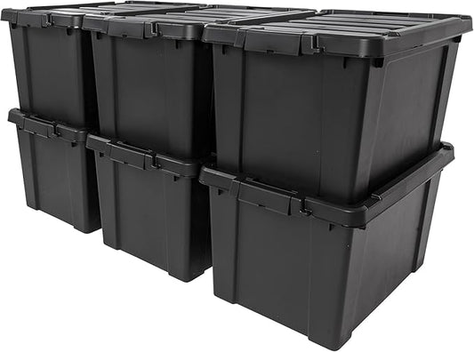 IRIS USA 20 Gallon Lockable Storage Bins by IRISUSA