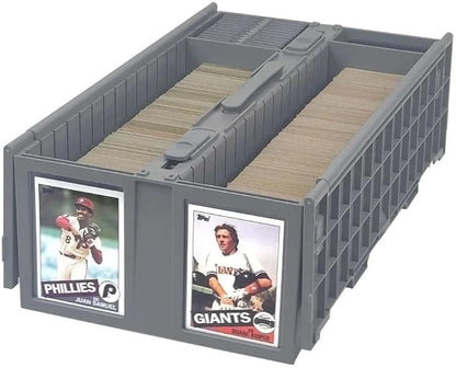 BCW Collectible Card Bin – | Holds up to 1600 Cards | Plastic Storage Box by BCW