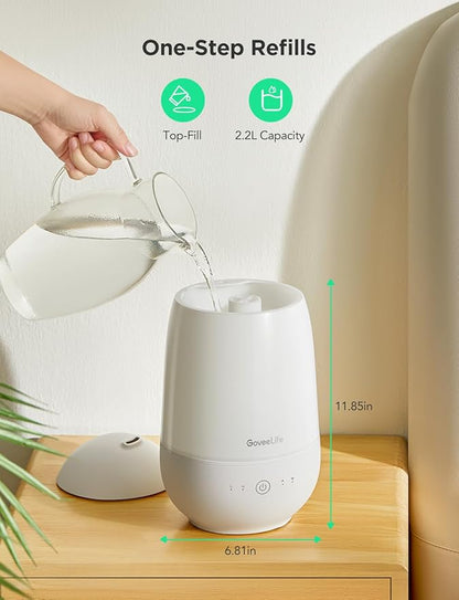 GoveeLife Humidifiers for Bedroom, Smart Cool Mist Air Humidifier for Baby - Image 6