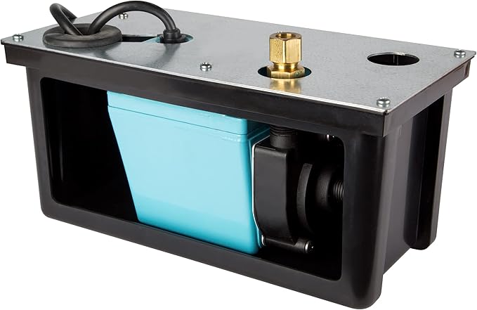 Little Giant 3-ABS 1/12 HP, 115 Volt, 310 GPH Automatic Shallow Pan Condensate - Image 8