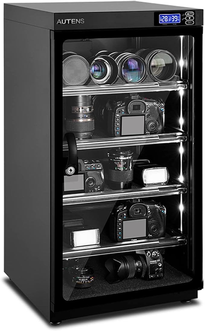 AUTENS 100L Dehumidifying Dry Cabinet Box, Digital Control Noiseless and Energy by AUTENS