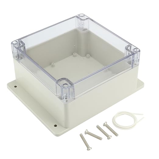 Waterproof Dustproof ABS Plastic Junction Box Universal Electric Project by AWCLUB