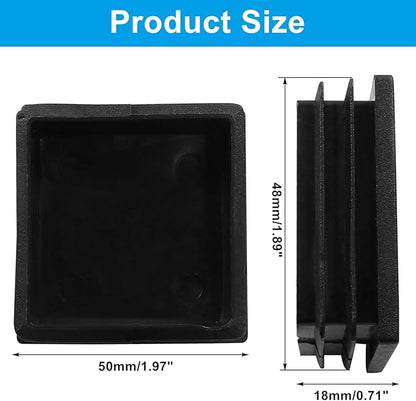 4 Pack 2" Square Plastic Plugs - Image 2