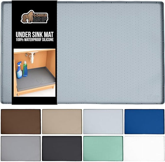 GORILLA GRIP Waterproof Silicone Under Sink Mat by GorillaGrip