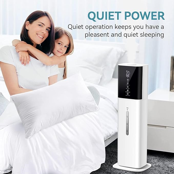Humidifiers for Home, 8L Water Tank, Essential Oil Diffuser, Top Fill Humidifier - Image 4