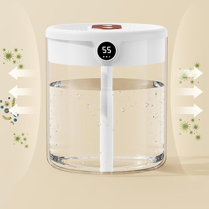 2L Double Nozzle Air Humidifier, Bedroom Humidifier - Image 5