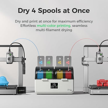 Creality Filament Dryer, Space Pi X4L Filament Storage Box - Image 3
