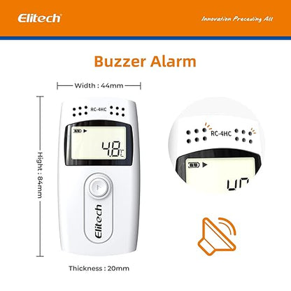 Elitech Digital Temperature Humidity Data Logger Medical Refrigerator - Image 3