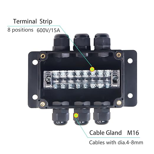 Watertight Junction Box, IP67 Waterproof Electrical Project Box - Image 2