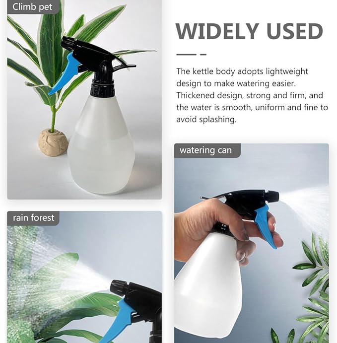Lurrose 3pcs Reptile Watering Sprayers 500ml Portable Plastic Watering Cans - Image 9