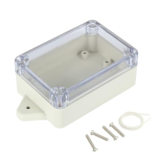 ABS Plastic Junction Box, Dustproof Weatherproof IP65 Electrical Box by AWCLUB