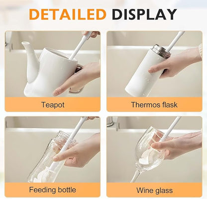 360° Flexible Silicone Bottle Brush - Image 4