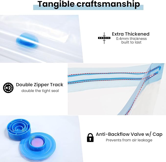 Filament Storage Bag kit 36 pcs, 1 Bag Store 2 Spool Total 20, Box 10 - Image 5