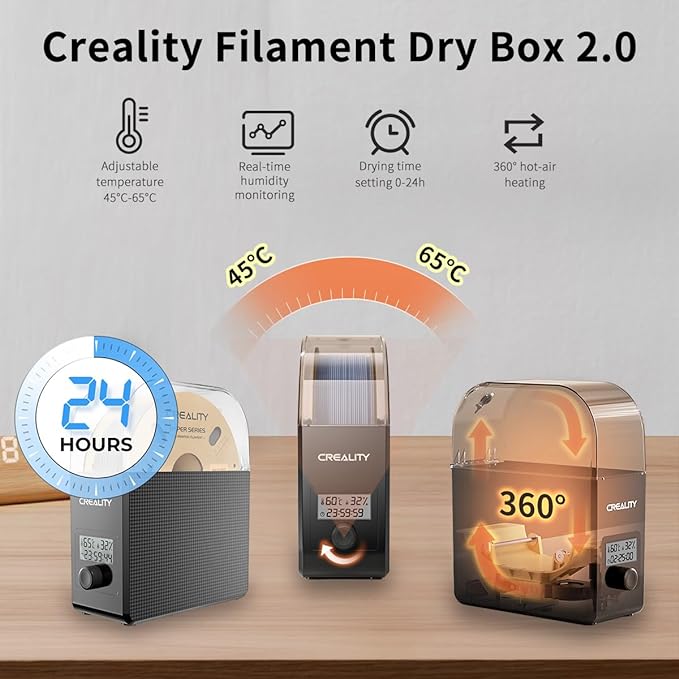 2025 New Creality Official Filament Dryer Box 2.0 - Image 2