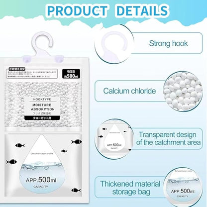 Moisture Absorbers Packets, Dehumidifier Bags, Hanging Moisture Absorber Bag - Image 2