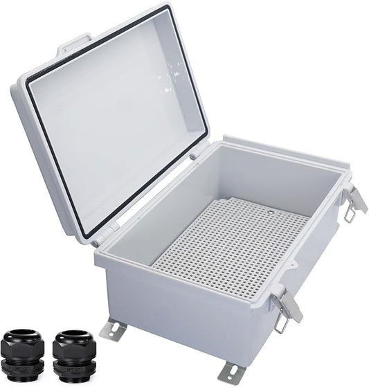 Waterproof Outdoor Electrical Junction Box Weatherproof IP67 ABS Plastic by YETLEBOX
