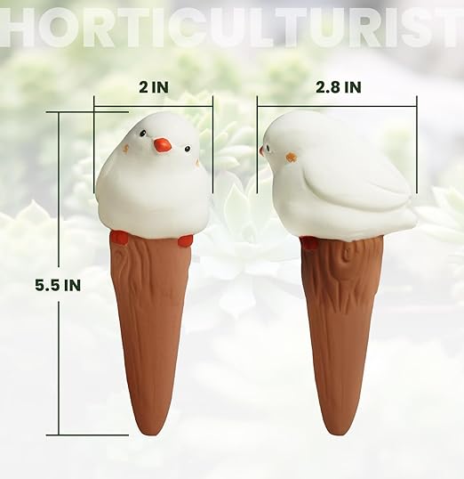Bird Shaped Plant Watering Globes Plants Suitable - Image 2