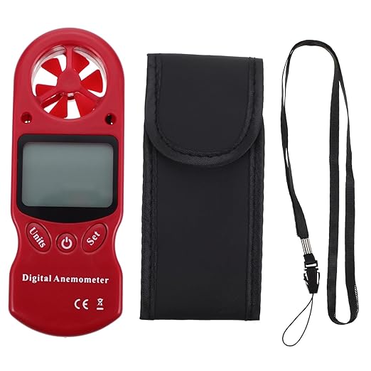 GLEAVI One Thermohygrometer Anemometer Accurate Temp Humidity Monitor Wind by GLEAVI
