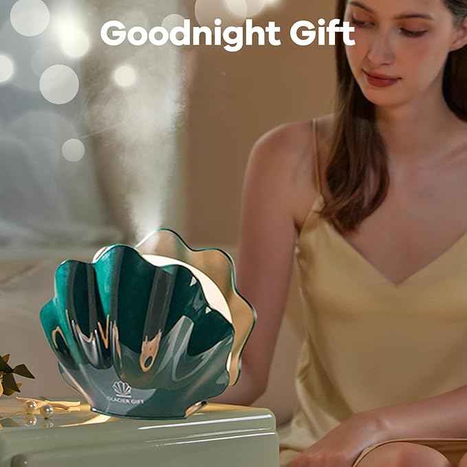 Essential Oil Diffuser 260ML, Shell Aroma Diffuser - Image 2