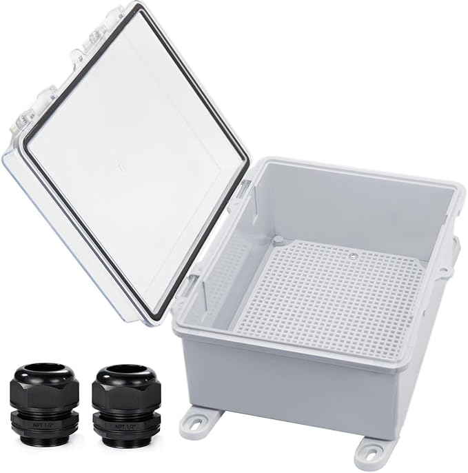 Waterproof Outdoor Electrical Box Junction Box Weatherproof IP67 ABS Plastic by YETLEBOX