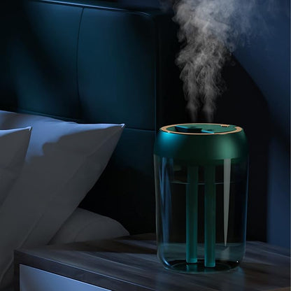 Humidifier, Double Nozzle Humidifiers, 1.8 Liters Large Capacity in Home Office - Image 5