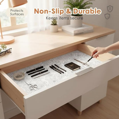 Coavas Extra Grip Thickened Shelf and Drawer Liner - Image 9