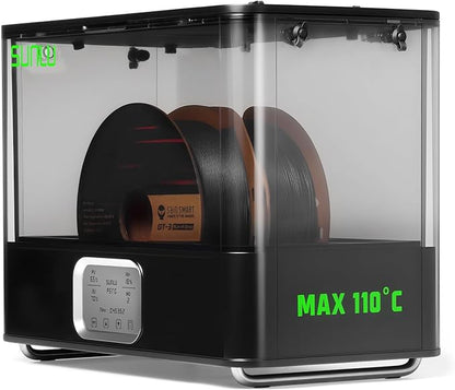 E2 Filament Dryer Box, 110℃ Max Temperature, 500W PTC Heater, 3-in-1 Dry + by SainSmart