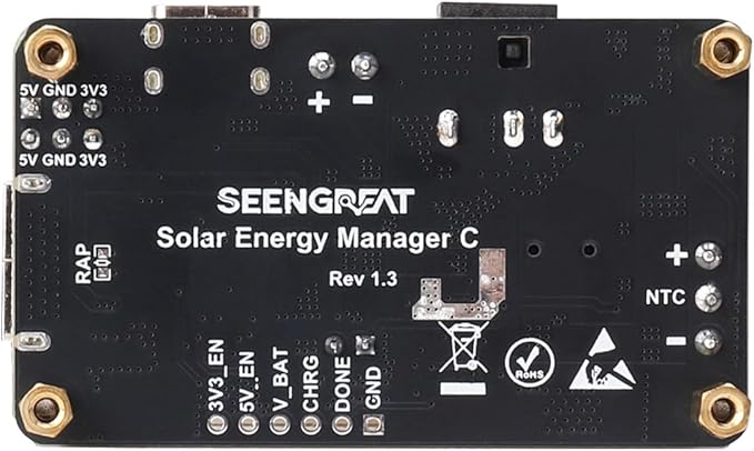 Solar Power Management Module for 5V Solar Panel & 3.7V Lithium Ba-ttery - Image 3