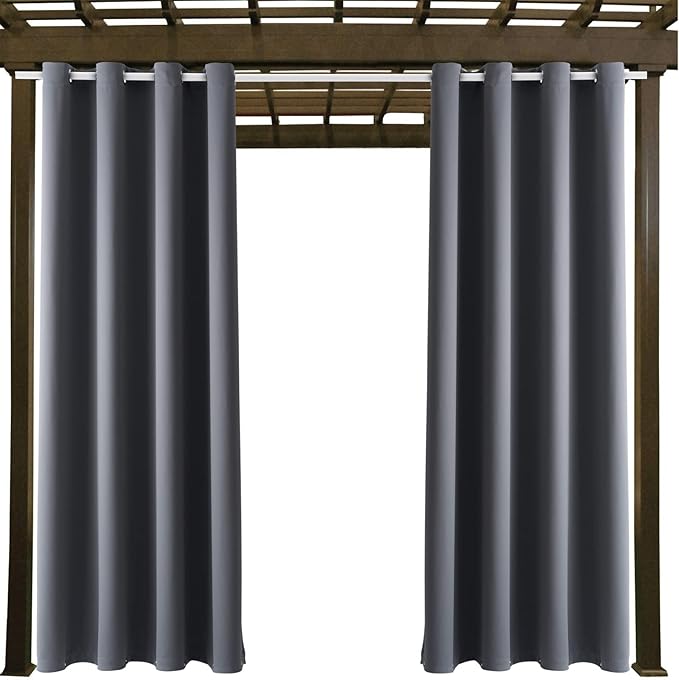 Waterproof Outdoor Curtain W52 x L84 - Image 8
