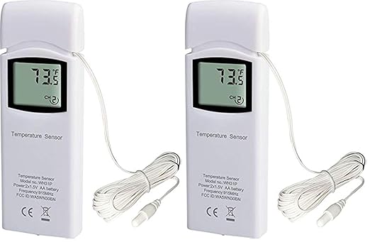 Ambient Weather WH31P Water Proof Thermometer Probe Sensor by AmbientWeather