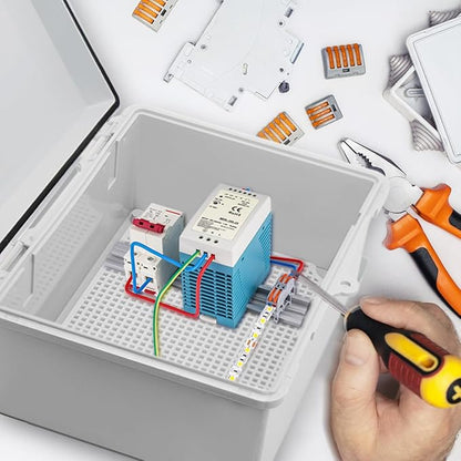 Waterproof Electrical Box Dustproof Junction Box Weatherproof IP67 ABS Plastic - Image 5