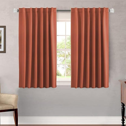 H.VERSAILTEX Blackout Curtains Thermal Insulated Window Treatment Panels Room by HVERSAILTEX