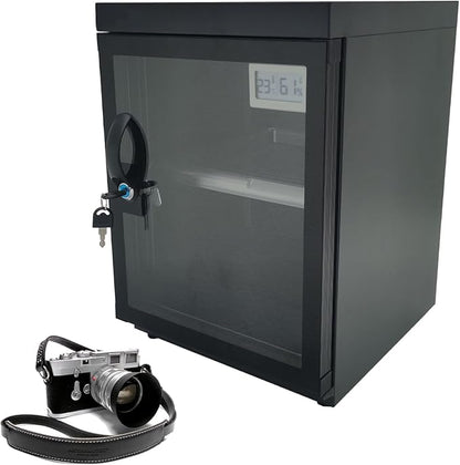 2 Layers Dry Cabinet 30L Digital Camera Dehumidify Storage Electronic Dry by Banfluxion