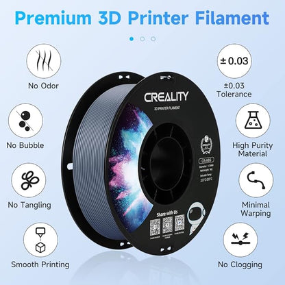 Creality ABS Filament 1.75mm, 3D Printer Filament, No-Tangling, Strong Bonding - Image 2