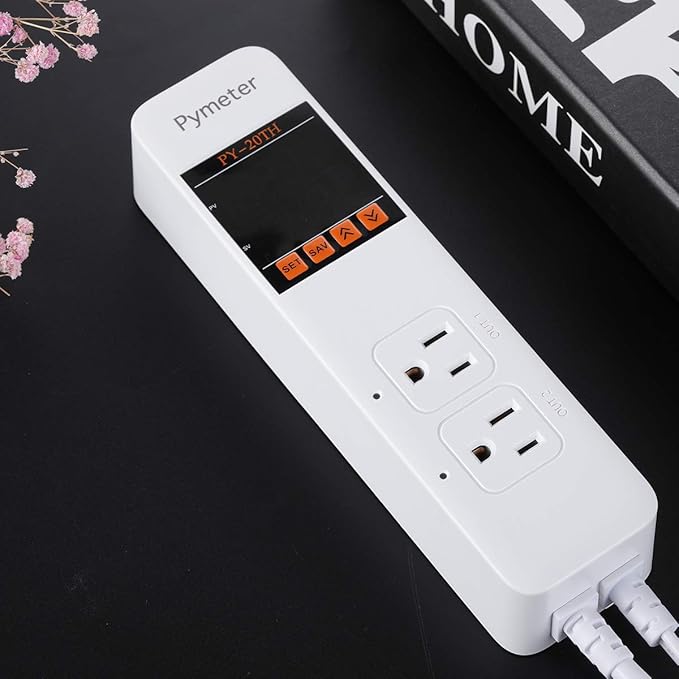 Temperature and Humidity Controller Reptile Mushroom Greenhouse Thermostat Pre - Image 5