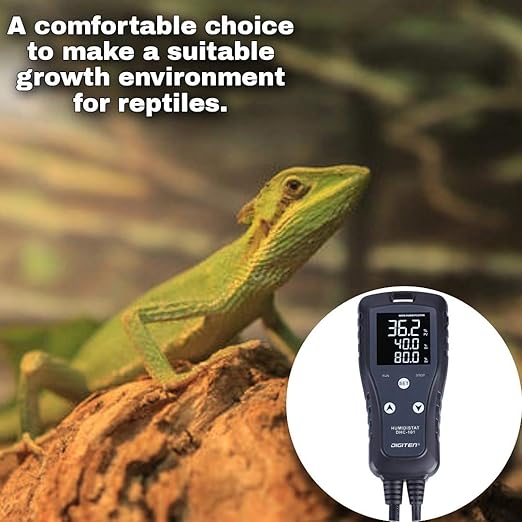 DIGITEN Digital Humidity Controller Humidistat Pre-Wired Plug Simple-Stage AC - Image 2