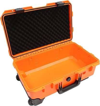 22" Weatherproof Hard Case Rolling Waterproof Case Dry Box - Image 8