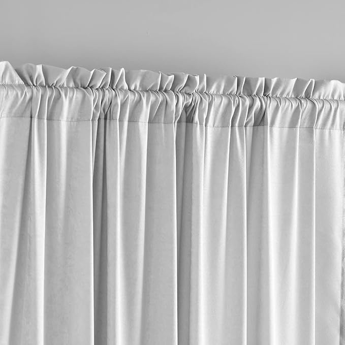 Privacy Sheer Curtains That Let Light in, Rod Pocket Semi Sheer Privacy - Image 3