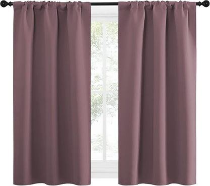NICETOWN Kitchen Curtains, Short Blackout Curtains & Drapes, Home Decoration - Image 2