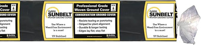 Dewitt 9-Pack Sunbelt Weed Barrier Fabric 3.2 oz, 4 x 300 Feet – Heavy-Duty - Image 2
