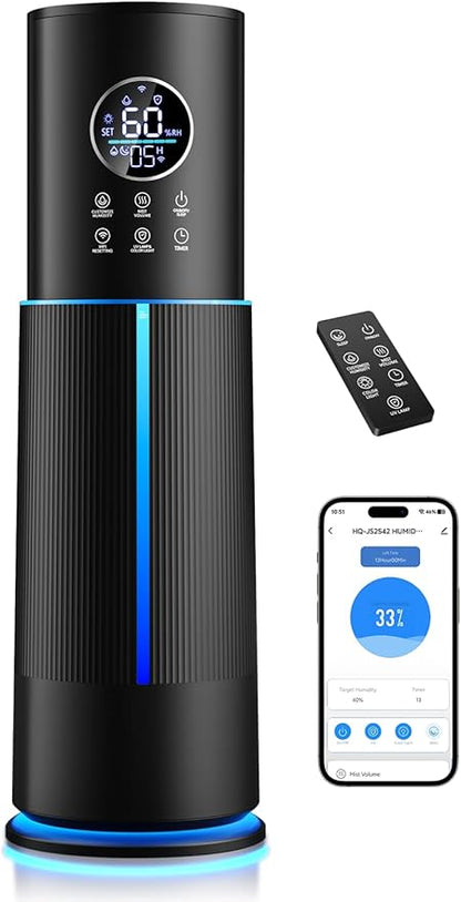 10L/2.64 Gal Humidifier for Large Room 600ft² 60H Runtime 24H Timer Auto Mode by letme