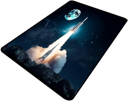 Broadloom, Rocket Liftoff Pattern Printing Lightweight Area Rugs Fade Resistant by Snarena