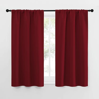 NICETOWN 50inch Curtains for Small Windows, Thermal Insulated Privacy Short by NICETOWN