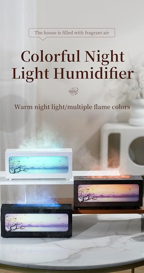 Fireplace Flame Essential Oil Diffuser - Image 7