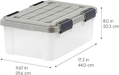 IRIS USA 16 Qt Storage Bins - Image 2