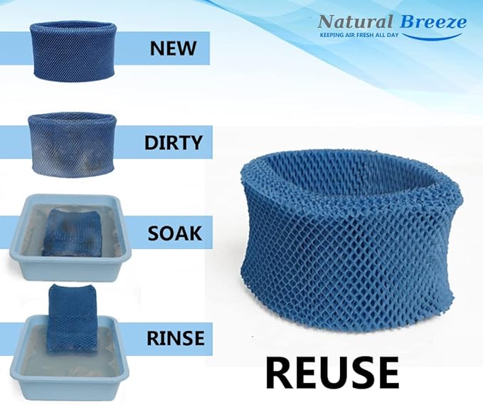 Washable & Reusable Humidifier Filter Replacement & Compatible - Image 5