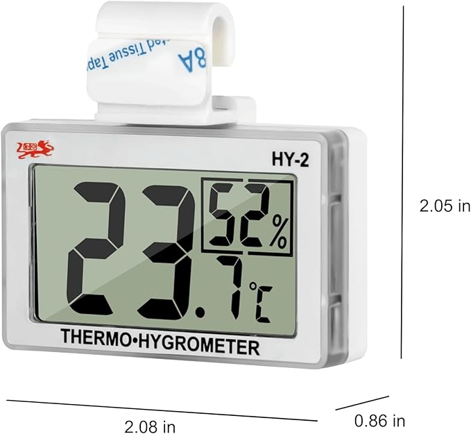 Digital Reptile Thermometer Hygrometer - Image 5