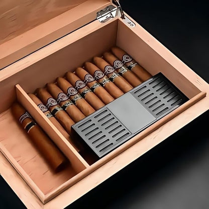 Cigar Humidifier, 6.5 Inch Humidor Moisture Control Device, Manual Operation - Image 5