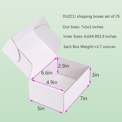 Small Shipping Boxes 7x5x3 Inch - Image 2
